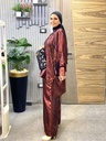 Petite Sequin Jacket Relaxed-Fit Pant Set