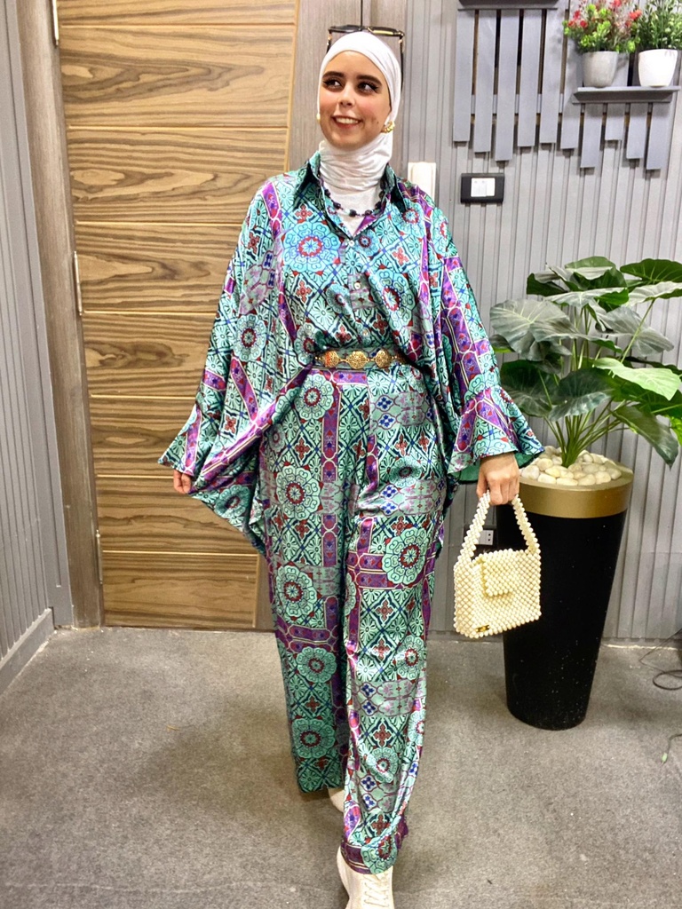 Mandela Printed Linen Set