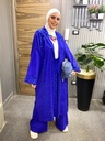Beaded Linen Kimono