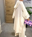 Beaded Linen Kimono