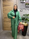 Placement Embroidered Pants Set