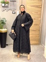 Guipure Lace Sleeves Dress 