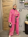 Gold Details Pink Set