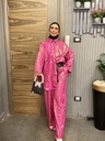 Gold Details Pink Set