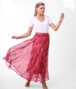 Flowy Floral Two Layered Skirt
