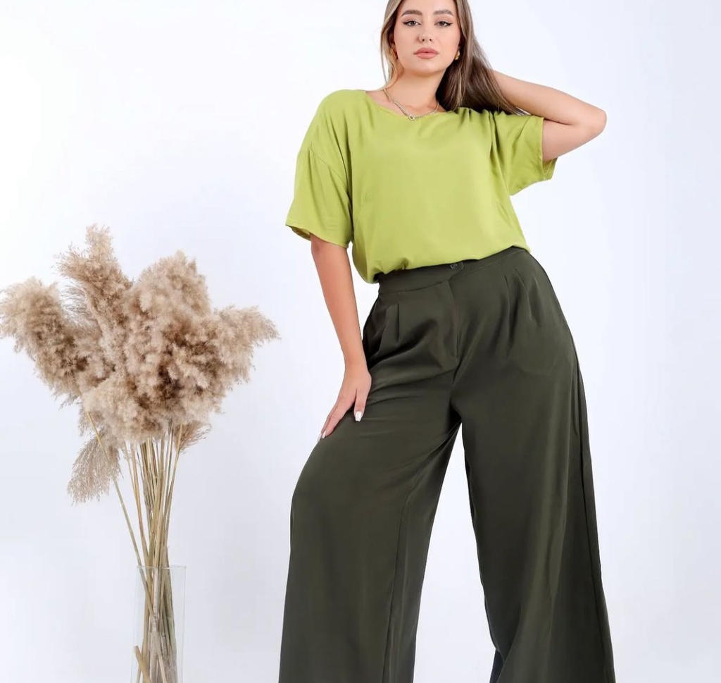 Smart Casual Wide Leg Pants