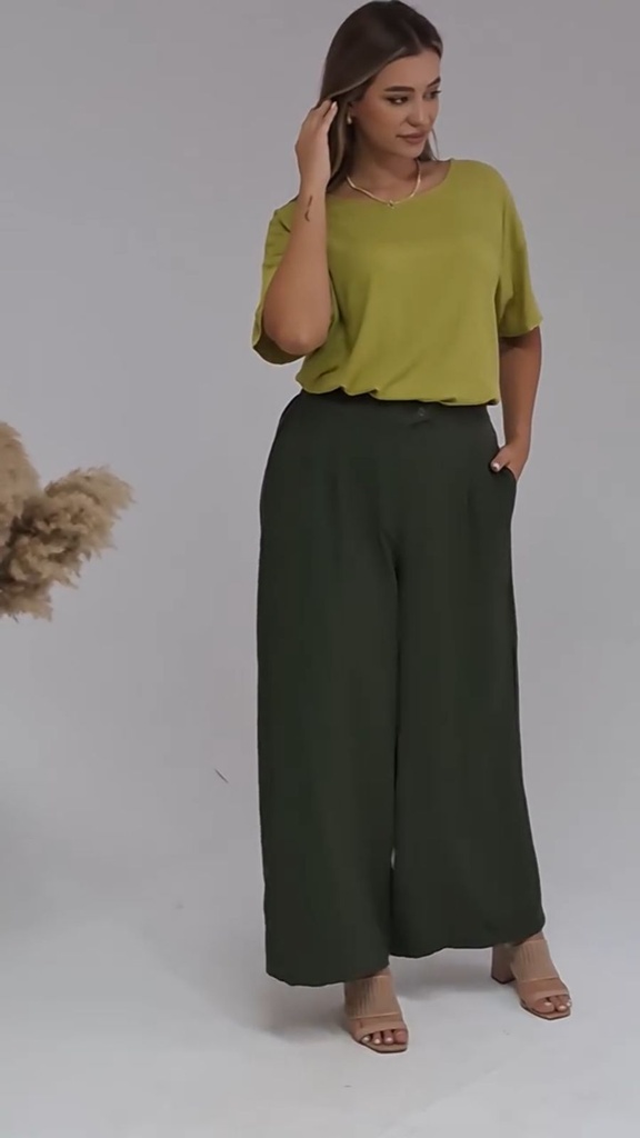 Smart Casual Wide Leg Pants