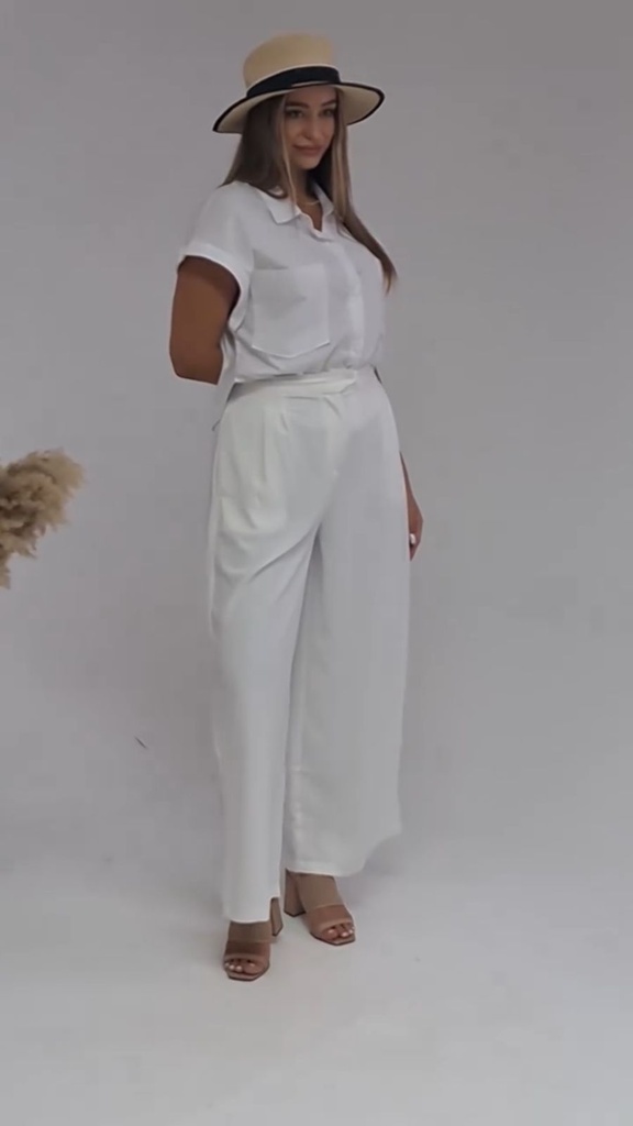 Smart Casual Wide Leg Pants