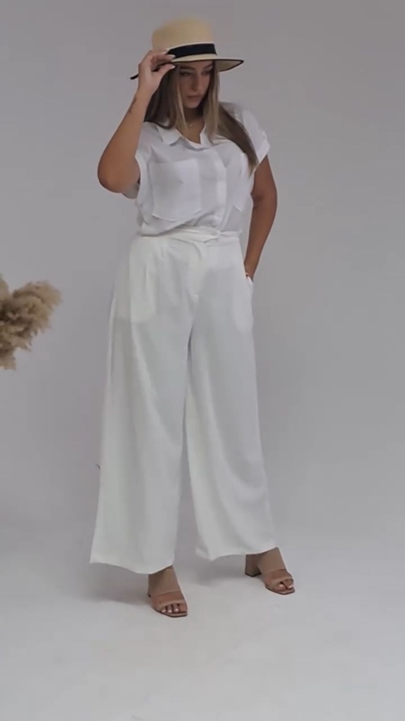Smart Casual Wide Leg Pants