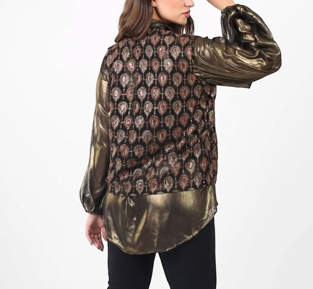 Indian Gold Serma Vest