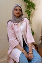 Embroidered Striped short shirt