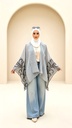 Embroidered Sleeves Cardigan 