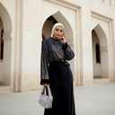 Shimmer Ribbed Maxi Dress