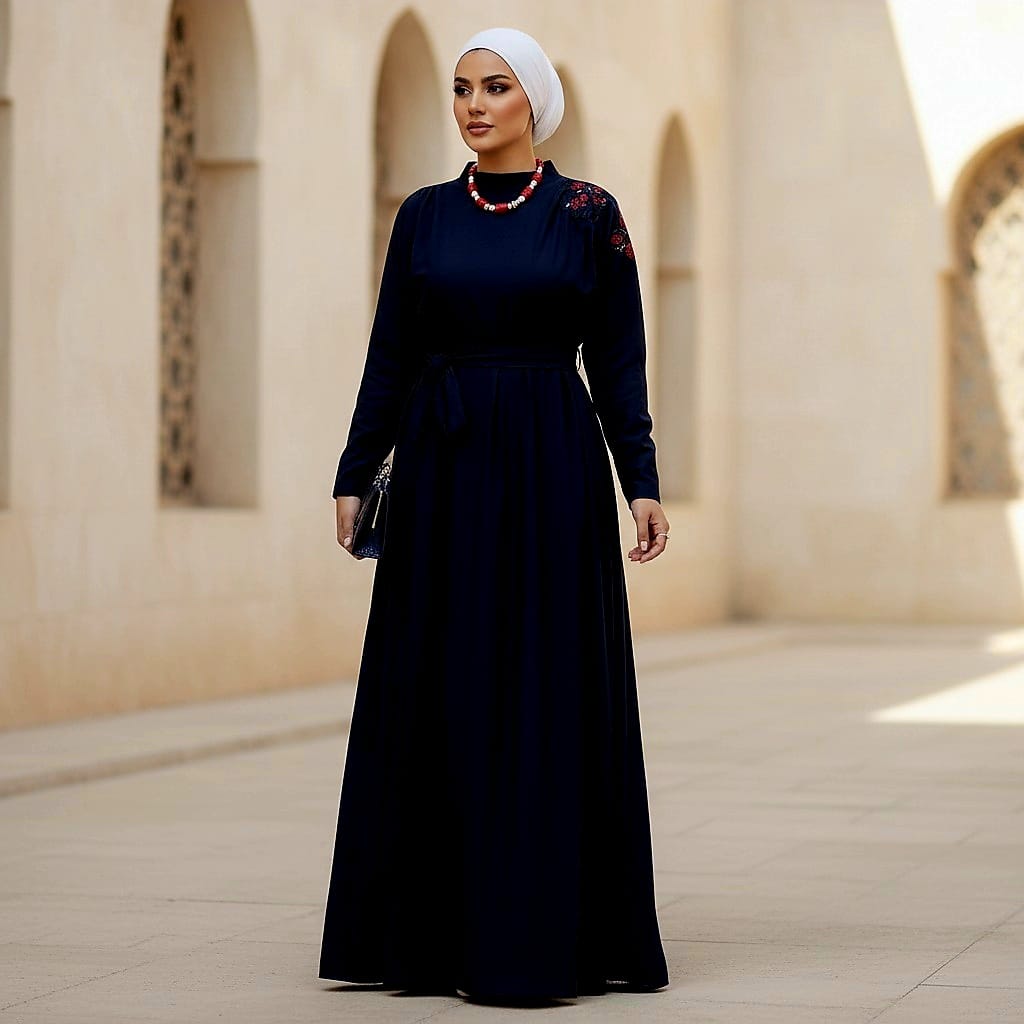 Lekra Embroidered Dress