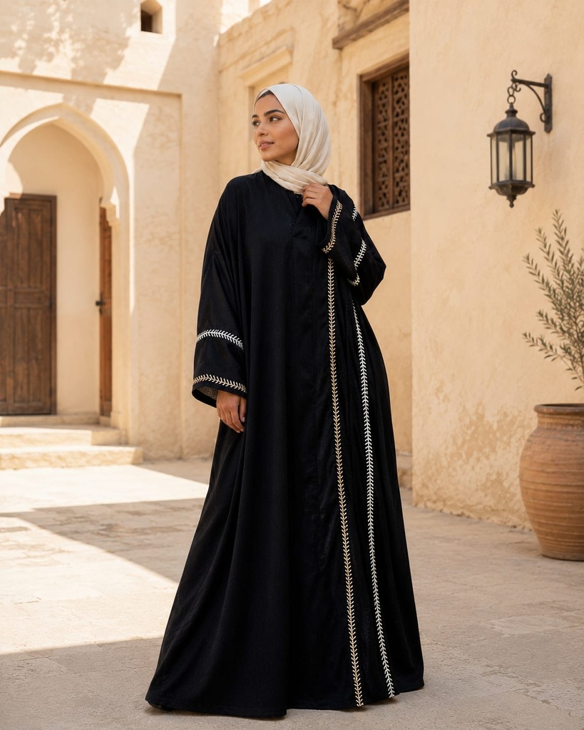 Embroidered Abaya 