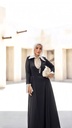 Midnight Contrast Dress
