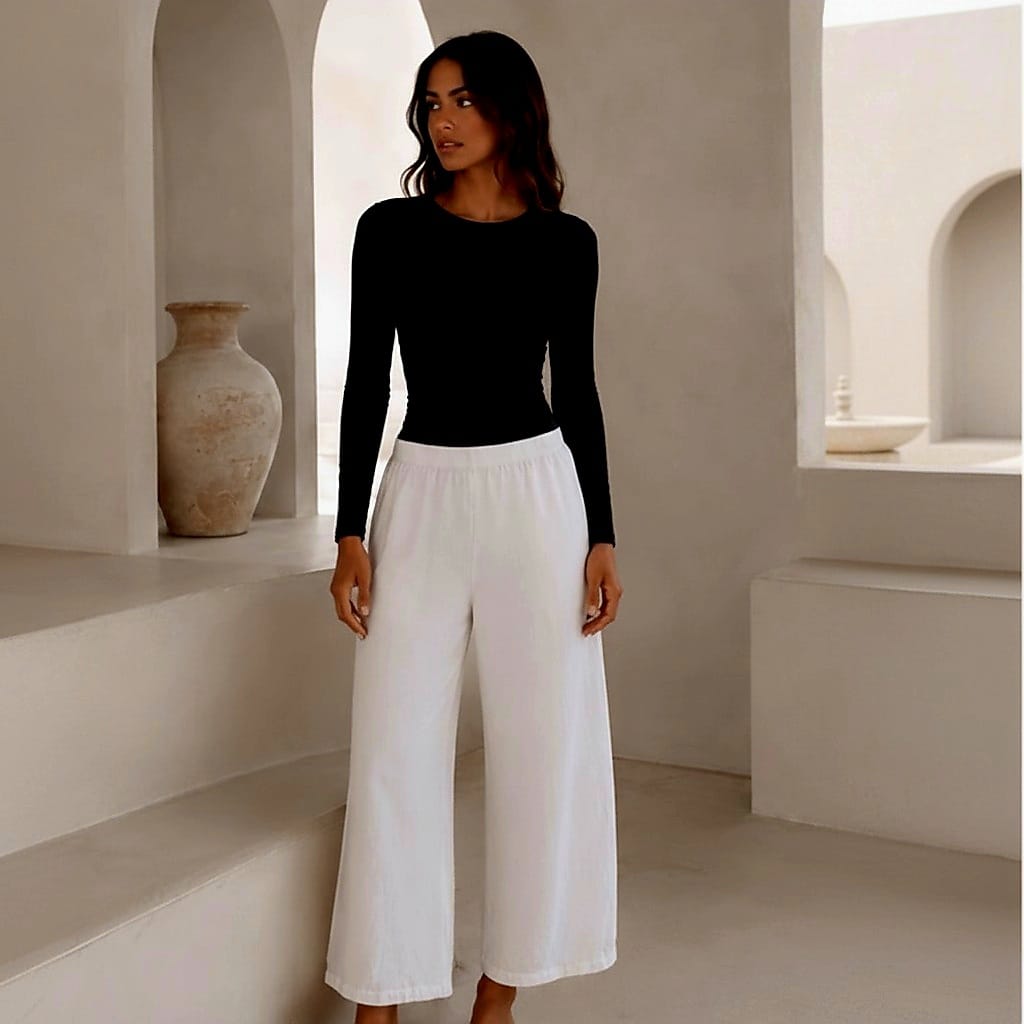 Lining linen Pants 