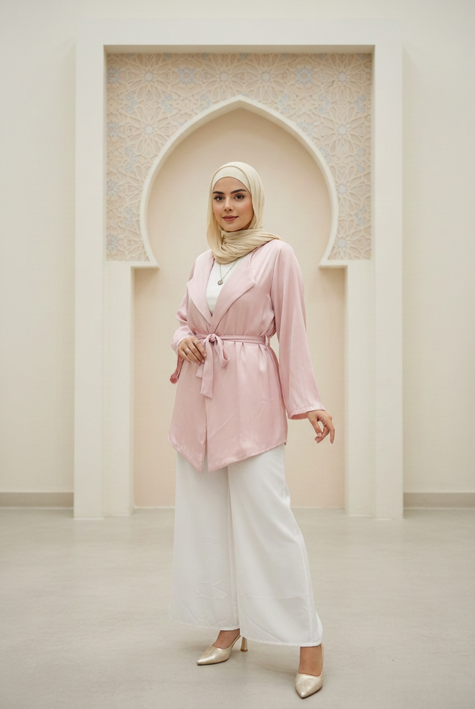 Organza Blouse Suit