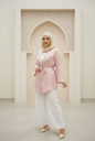 Organza Blouse Suit