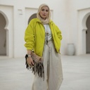 Linen Stand Collar Jacket(C)(1P)