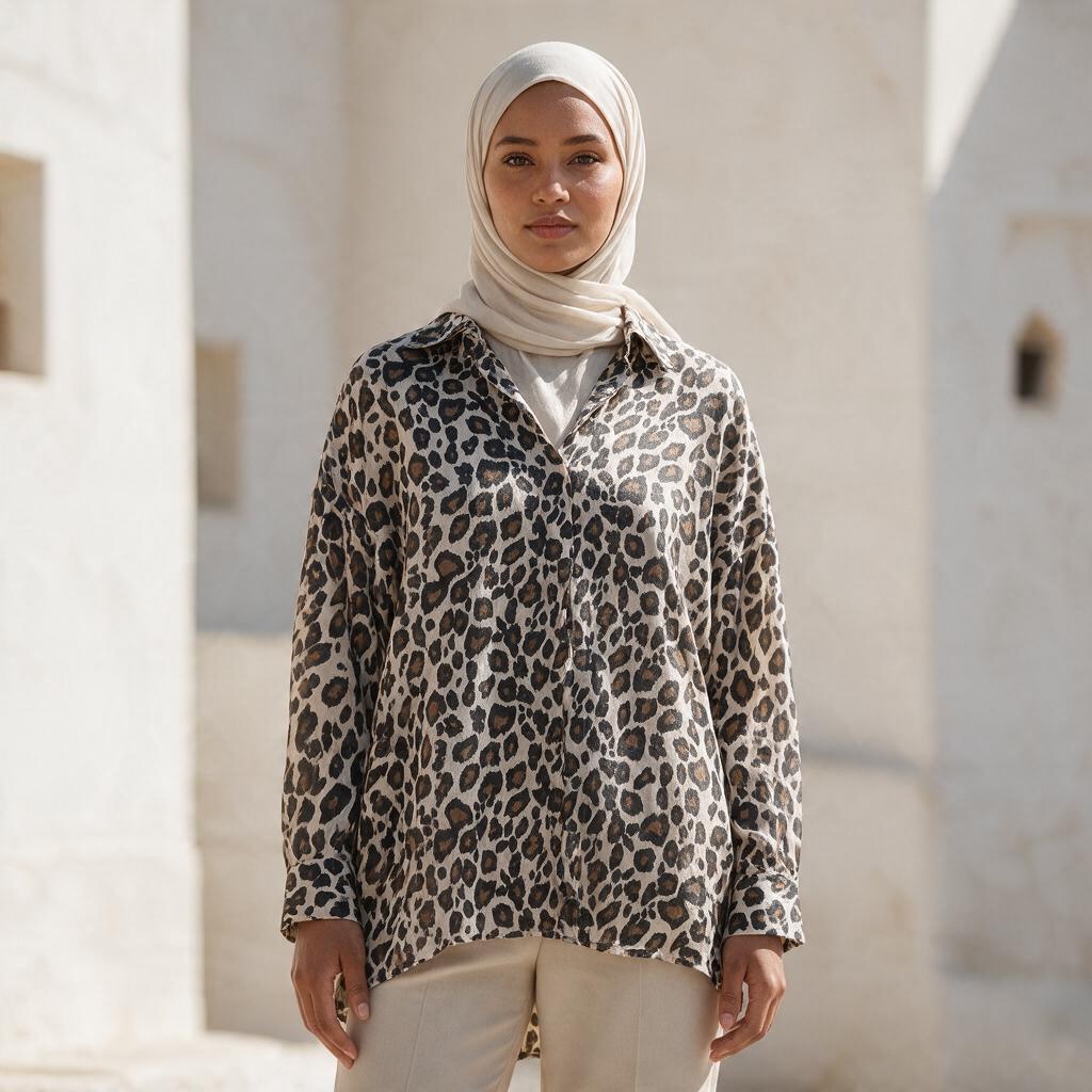 Tiger Print Shirt(C)