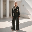 Embroidered Wrap Blouse Suiy (S) (2P)