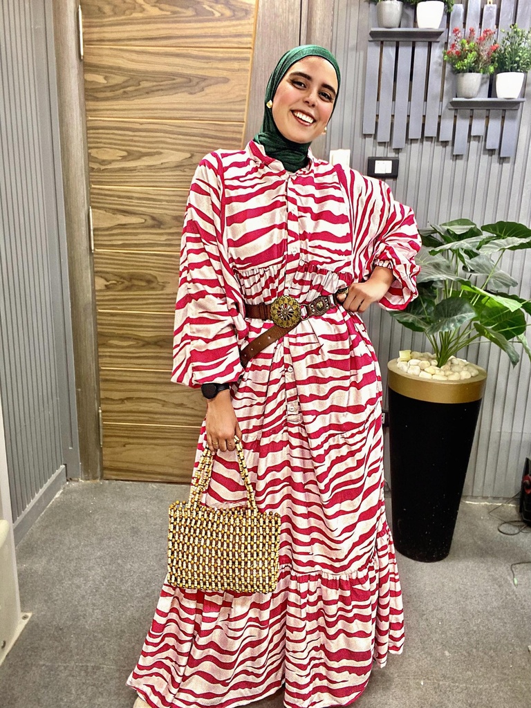 Easy Stripped Maxi Dress