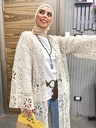 Crochet Kimono Cardigan