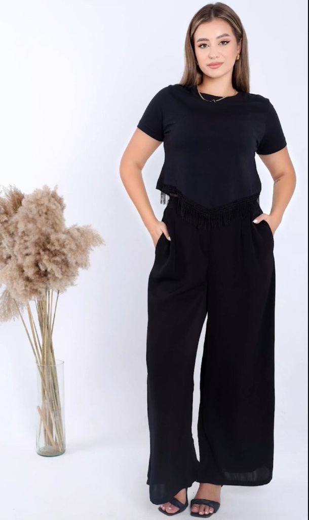 Smart Casual Wide Leg Pants