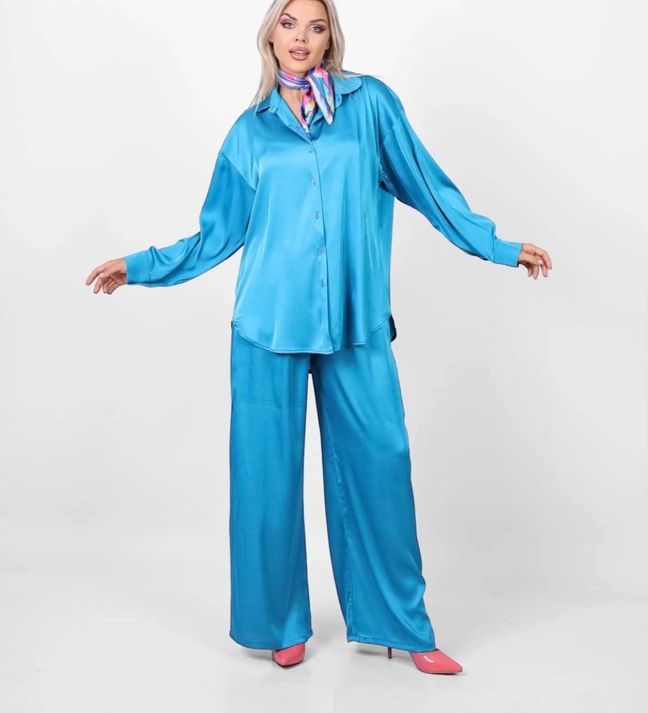 City Girl Shimmer Pants Set