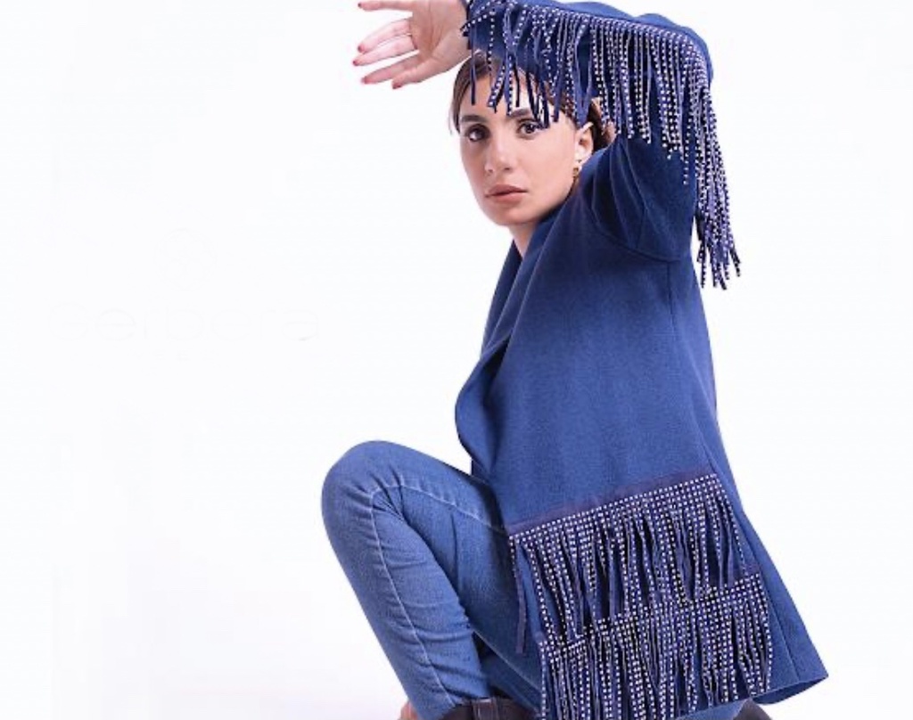 Wool Jacket With Fringe Details
