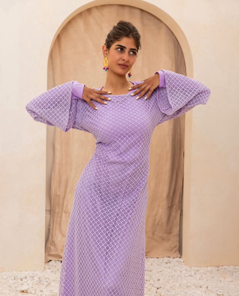 Crochet Back Belt Coverup