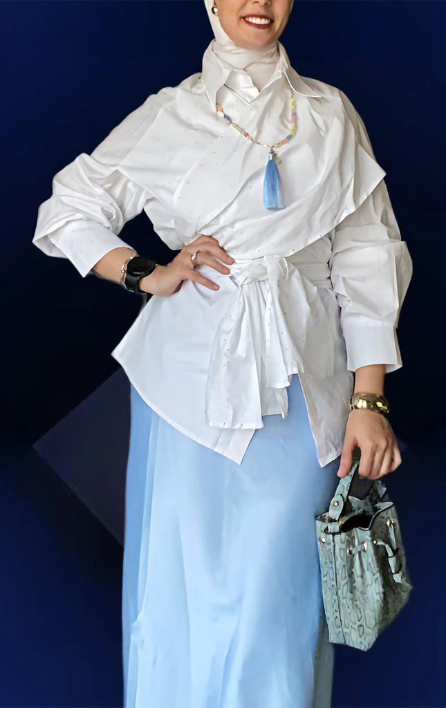 Wrapping Cross Over Shirt