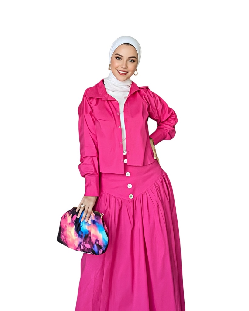 V-Style Skirt Set