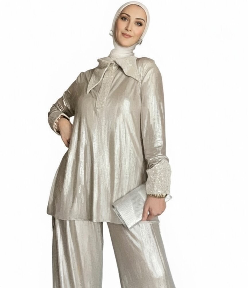 Paiette Collar Border Set