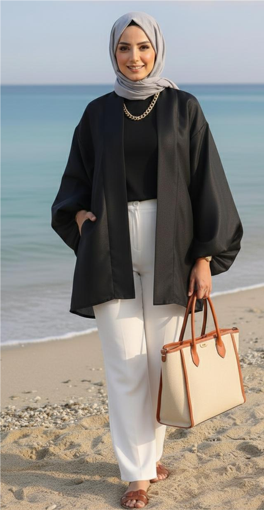 Layered Puffy Sequins Jacket