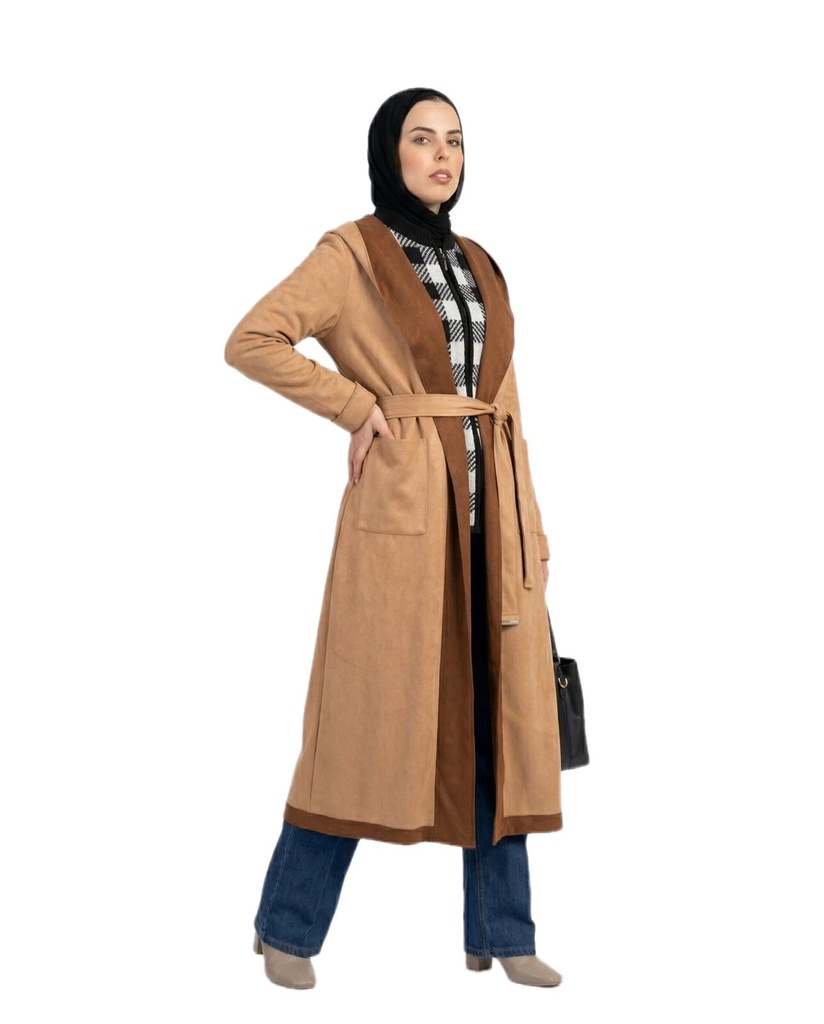 Belted Long Coat