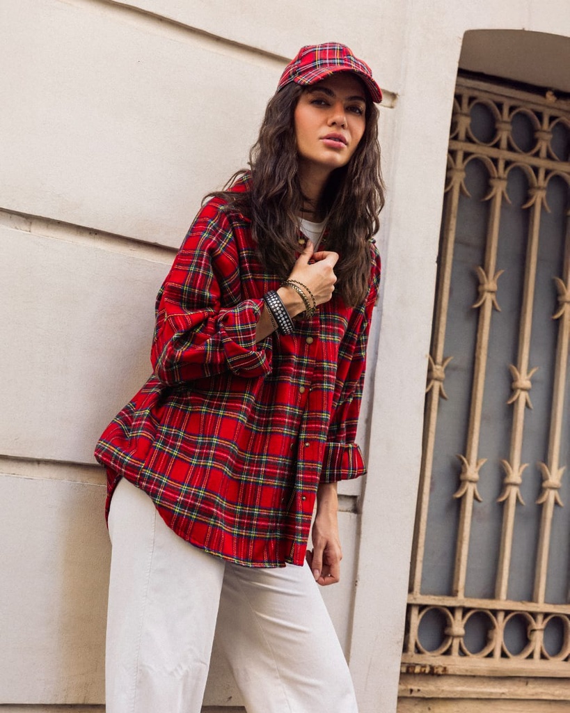 Plaid Wool Shirt