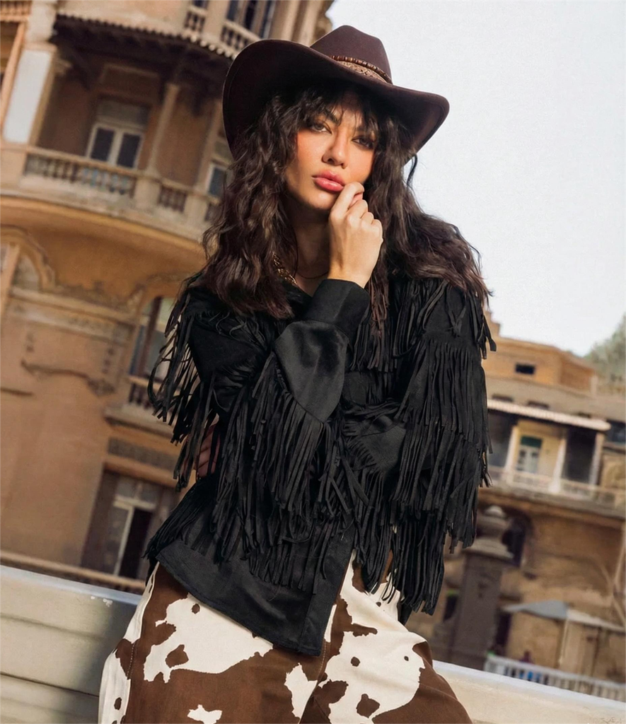 Layered Fringe Chemise