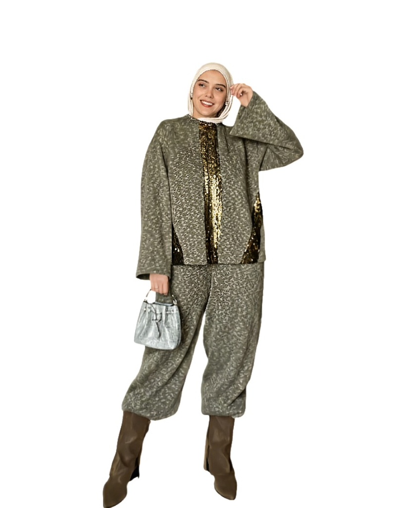 Wool Front Pleat Suit