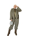 Wool Front Pleat Suit