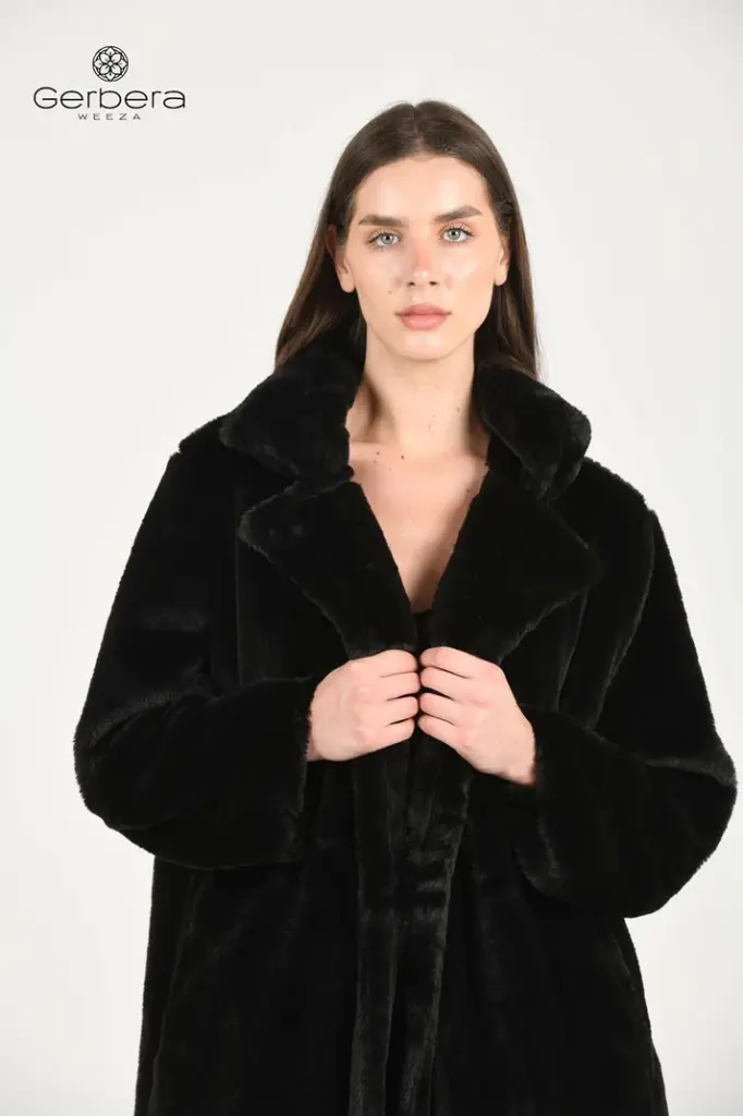 Faux Fur Lined Coat