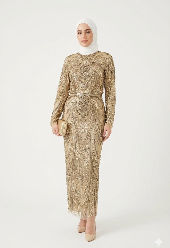 Handmade Embroidered Skirt Suit