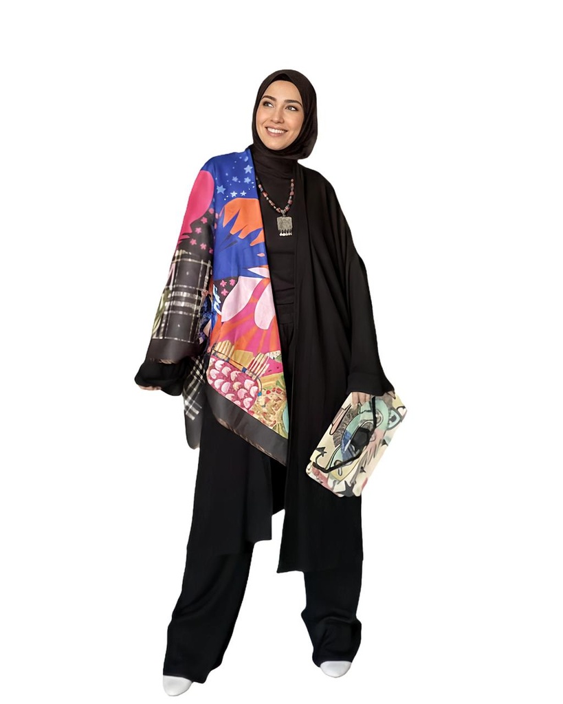 Textured Cardigan Suit