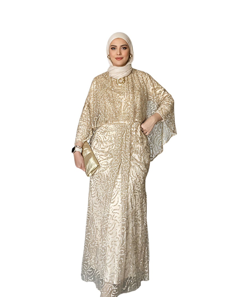 Beaded Layered Dress