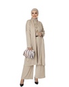 Refined Layered Knit Suit