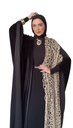 Sheer Lace Panel Kaftan
