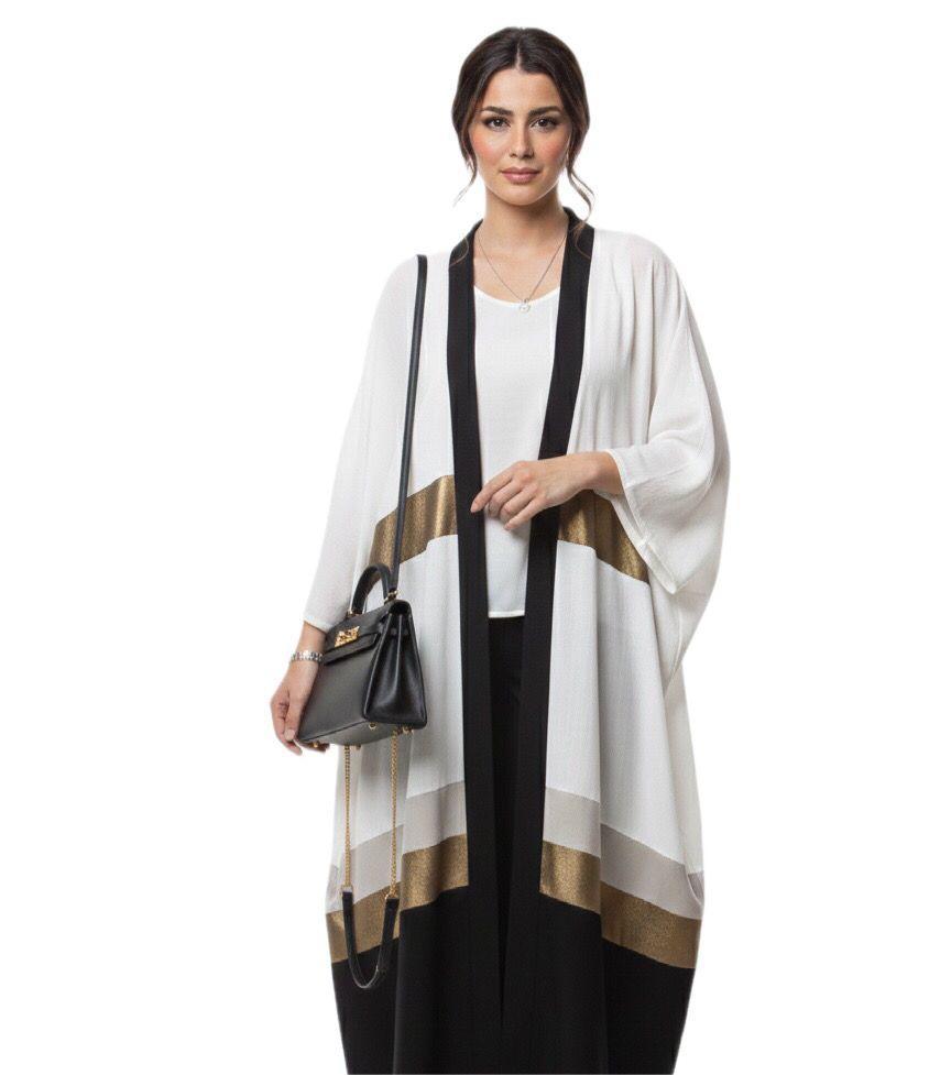 Delicate Striped Kaftan