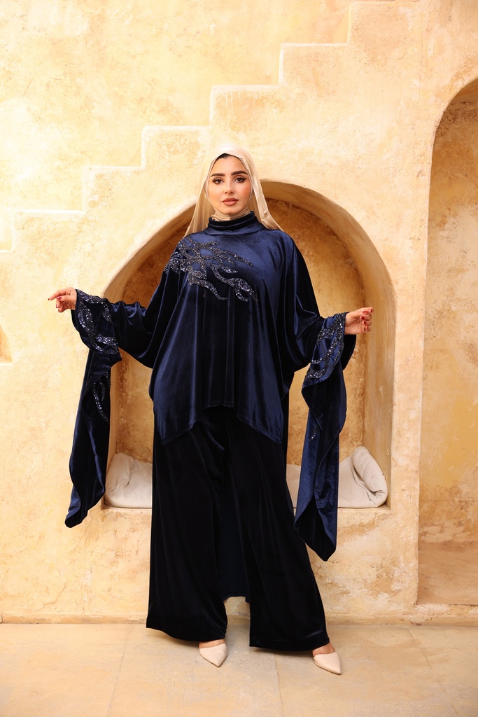 Midnight Spark Velvet Suit