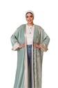 Sequin Leaf Velvet Kaftan
